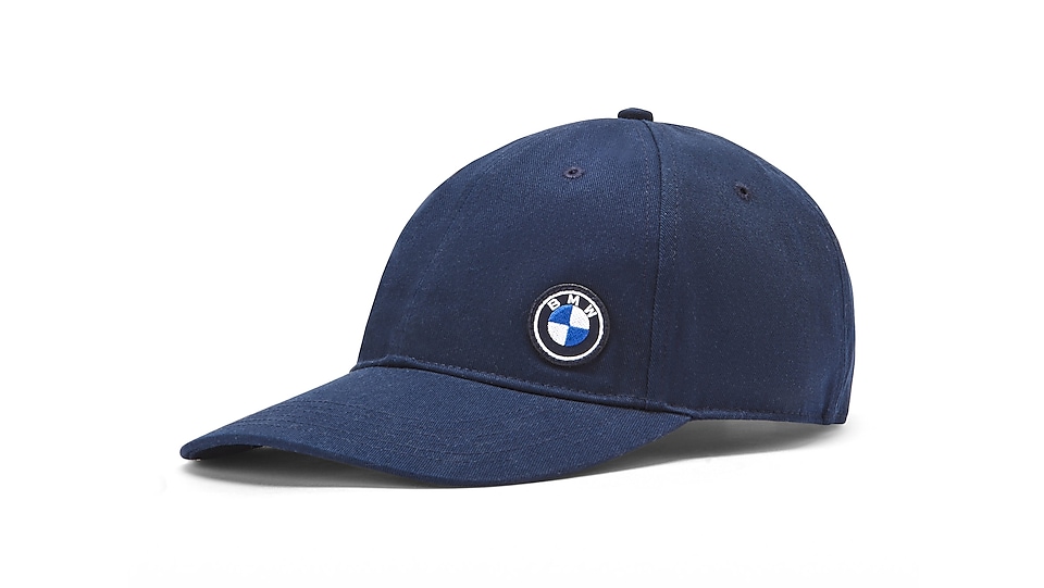 Modrá nastaviteľná čiapka s logom BMW